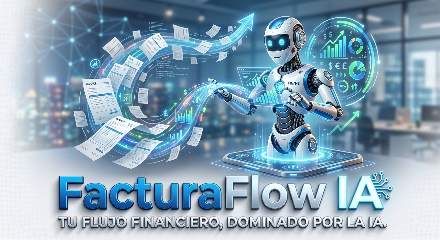 Asistente de FacturaFlow IA analizando datos